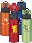 25oz Aluminum Bottles With Flip Top Lid